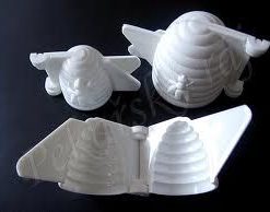 Alternative view of Vormpjes " vosí hnízda"  (wespennestje) 3 stuks