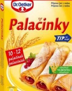 Dr. Oetker - dessertpannekoekjes - "palačinky"