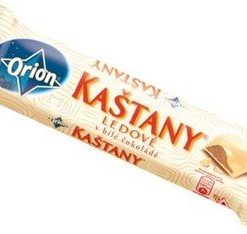 Orion - kastany ledové  - in witte chocolade