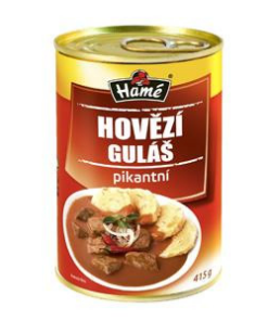 Hamé - Pikante rundergoulash - 415 gram