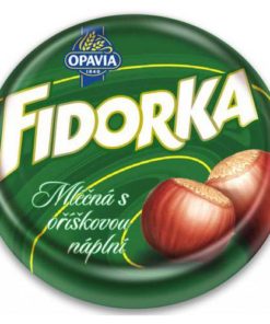 Opavia Fidorka - melkchocolade + hazelnoot - 30 gram