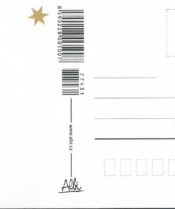 Alternative view of Kerstkaart - Tsjechisch (met goudkleurige kerstversieringen)