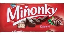 Opavia - minonky met roomvulling - pure chocolade