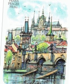 Praag: uitzicht op Mala Strana met de Praagse burcht