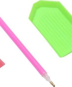 Alternative view of De rode daken van Praag - Diamond Painting