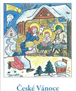 Josef Lada -  kerstkaart - Wiegje (1928)