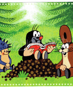 Krtek -   leest zijn vrienden voor - 20607