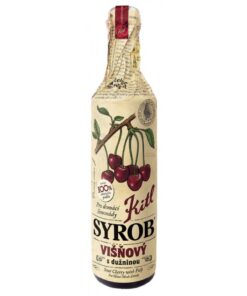 Kitl - Zure kers limonadesiroop met vruchtvlees