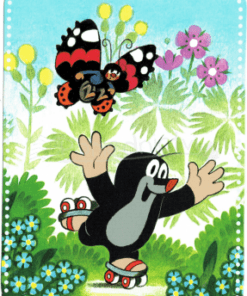 Krtek - aan het rolschaatsen - 20605