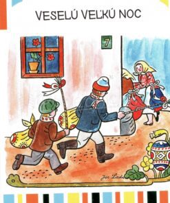 Josef Lada -  Slowaakse paasgroet met streepjesrand - 16877