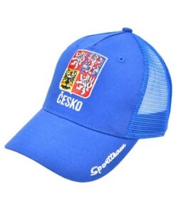 Cap met geborduurde opdruk - blauw (Kšiltovka ČR)