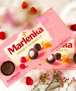 Marlenka - Honing nuggets - met frambozenvulling - 235 gram